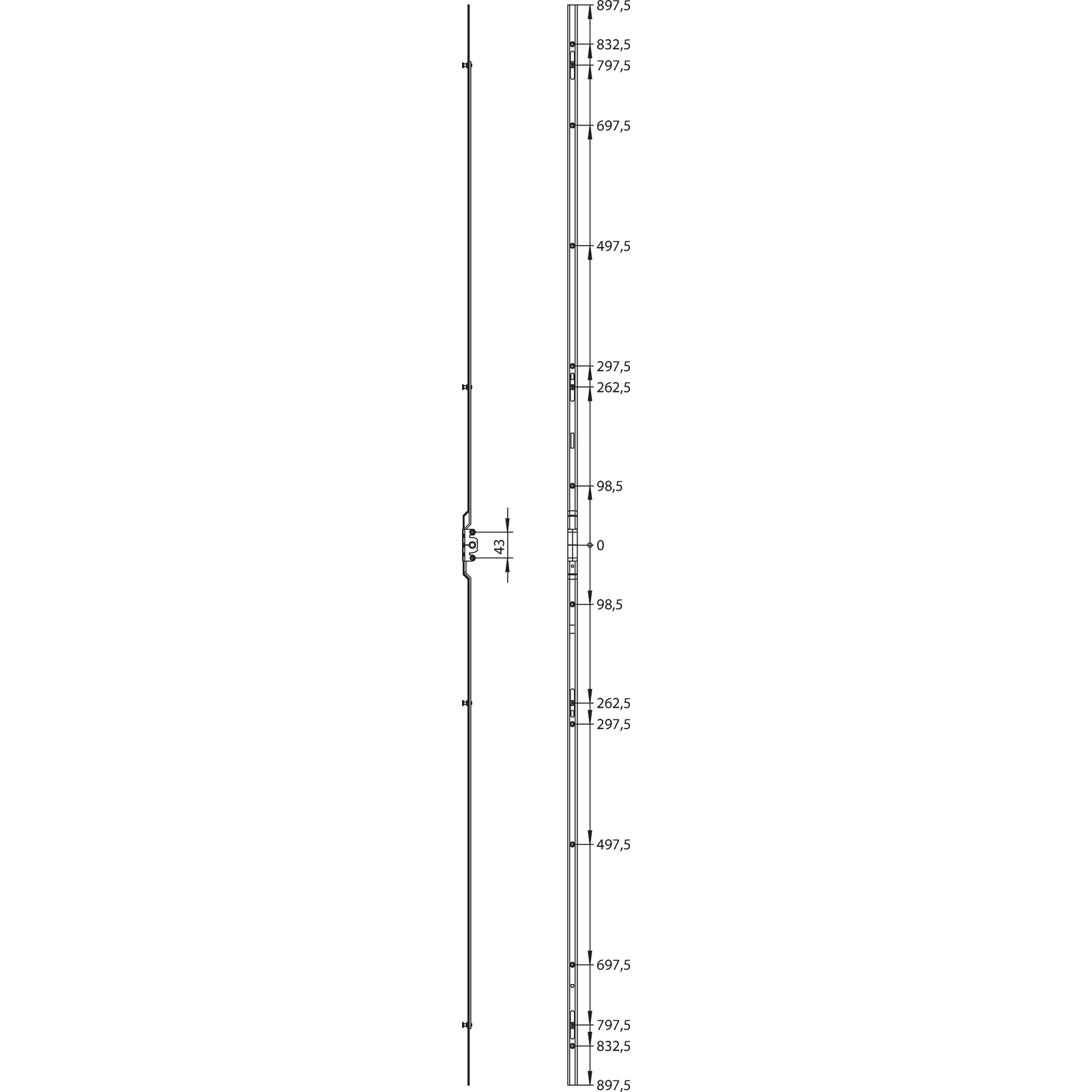 Winkhaus V.Getriebe GVMC.1800-4.D7,5