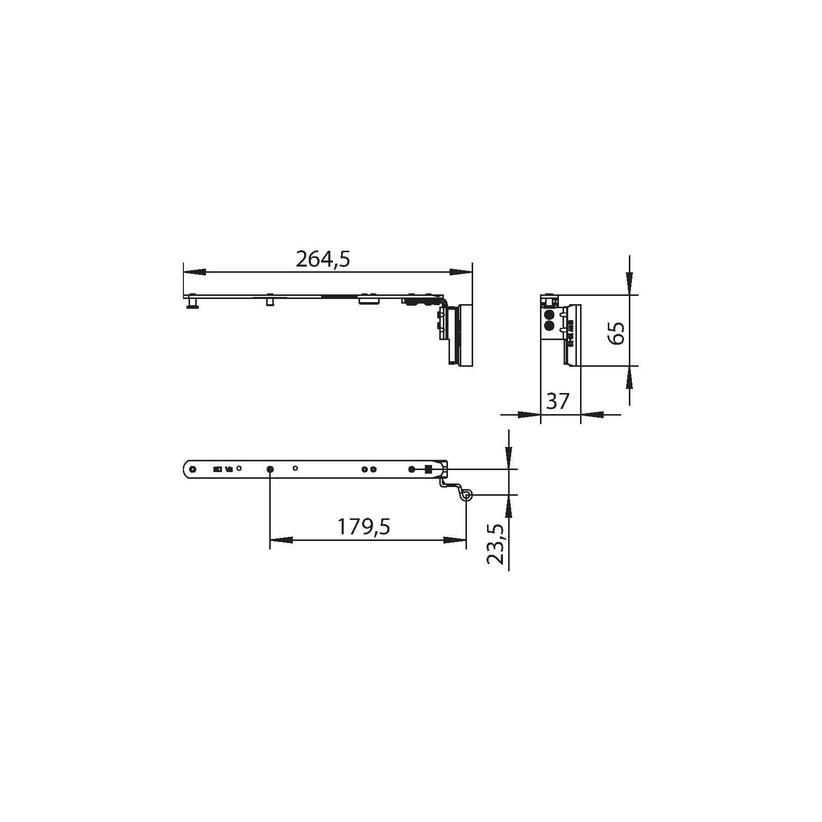 Winkhaus Schere SHW1.18-13-12.RS.SL