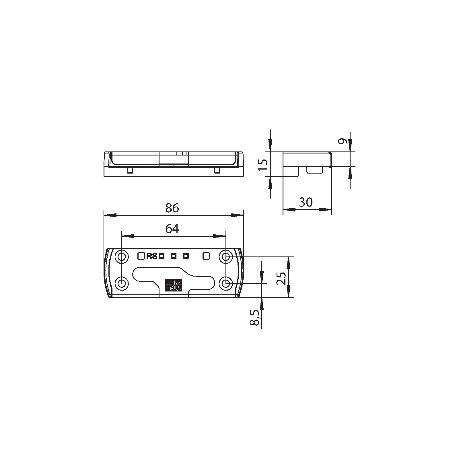 Winkhaus Sicherheitsschließblech SBS.K.PAB.1.RS