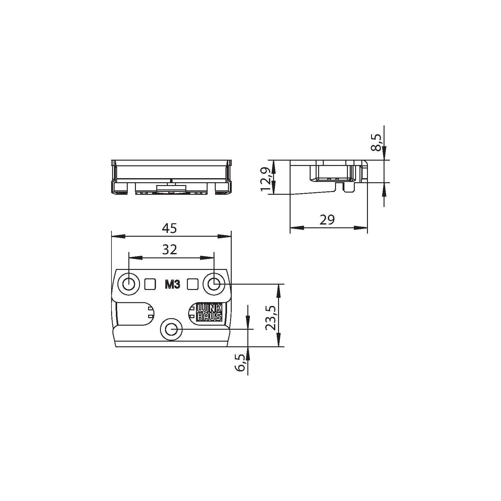 Winkhaus Sicherheitsschließblech SBS.K.60.M3.LK.SC
