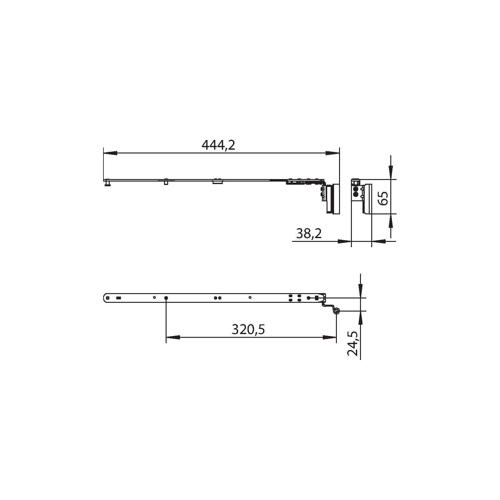 Winkhaus Schere SCO2.21-13.RS.BR