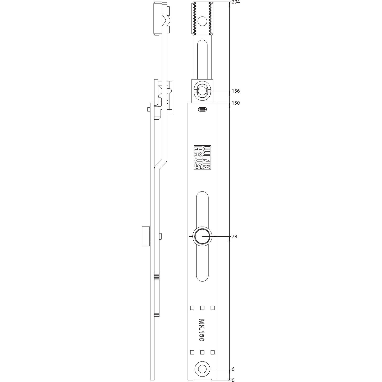 Winkhaus Mittenverriegelung MK.VS.150